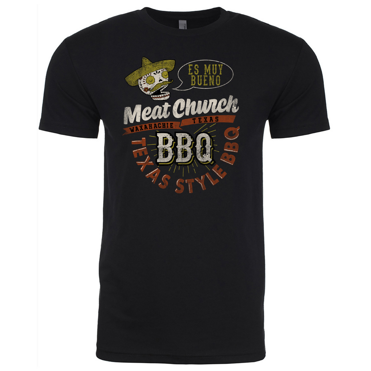 muy-bueno-meato-bandito-t-shirt-m8 ESMUYBUENO-WEBSITEVERSION.png